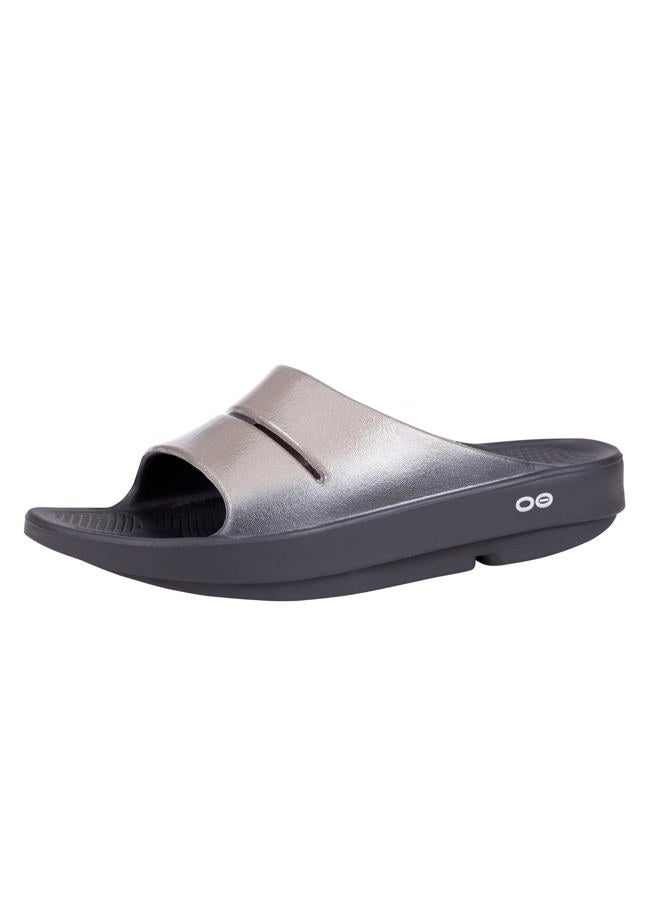 OOFOS womens Slide, Latte, 7 - Image 1