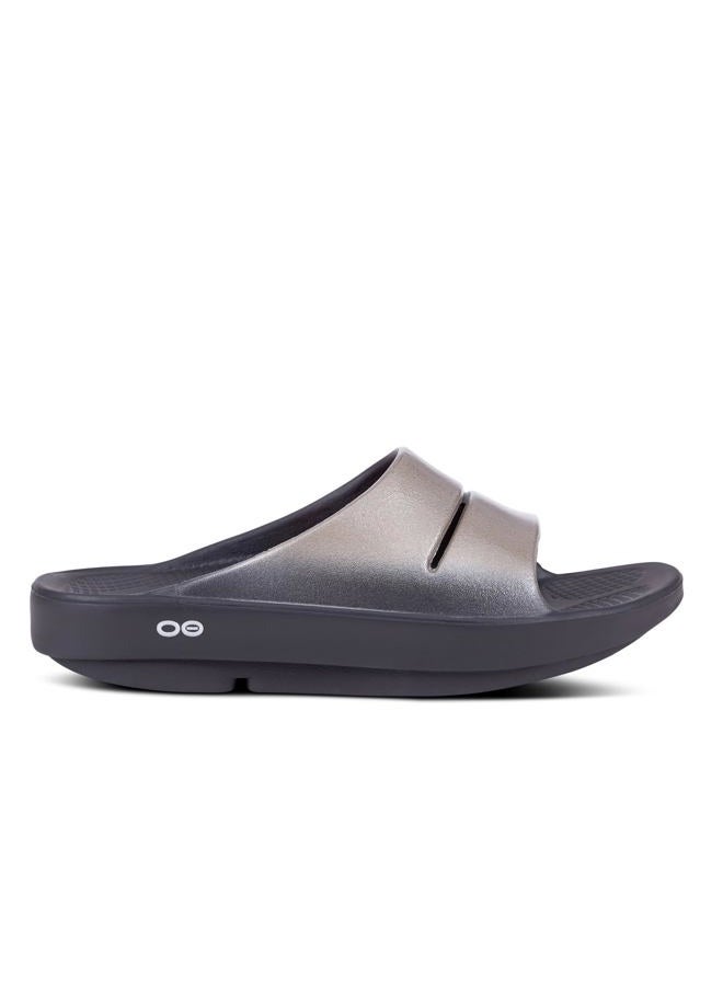 OOFOS womens Slide, Latte, 7 - Image 3