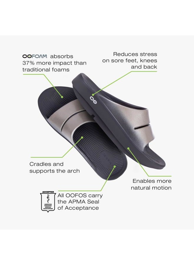 OOFOS womens Slide, Latte, 7 - Image 5