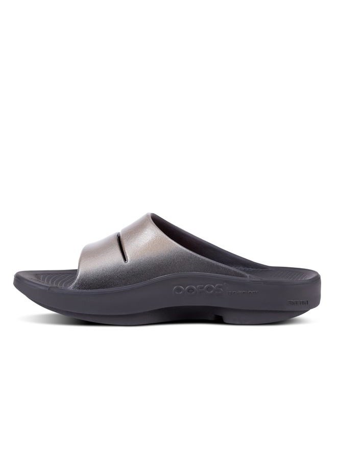 OOFOS womens Slide, Latte, 7 - Image 4