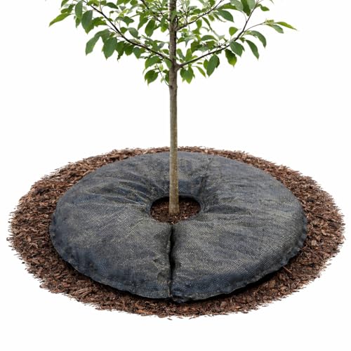 SteadySpringR Smart 30Day Watering Mat Auto Refills with Rain for Tomato Plants Peppers Veggies Perennials Annuals in 12 Gallon Containers or with a 7 in to 10 in Root Ball 1 - Image 1