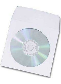 ELBA CD Envelope with White Window 12.5X12.5 90 Gr 100 Lt 