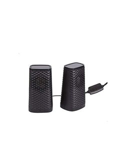 F&D Wired Computer Speaker USB 2.0 With Compact Design, V320, Black  - Image 2
