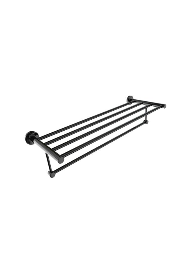JAWAD - Triple Towel Holder Stud 60×21 cm -Black - Image 1