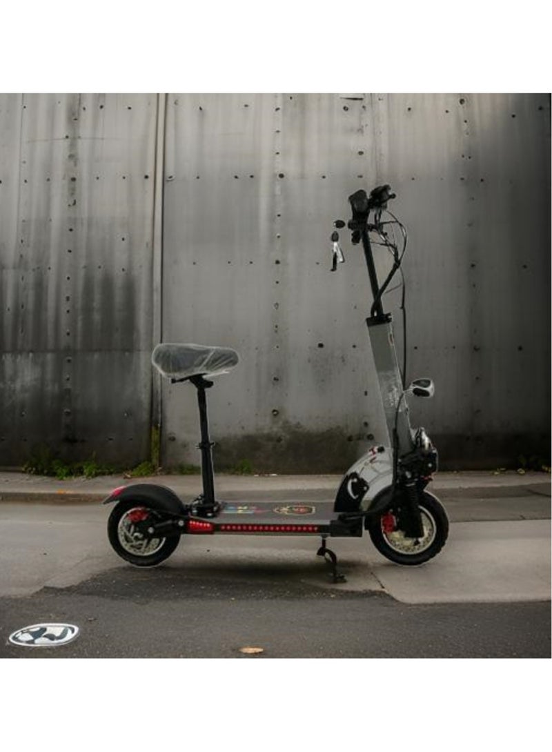 Aster E10 High Powered Electric Bike for Efficient Commuting Grey - Image 5