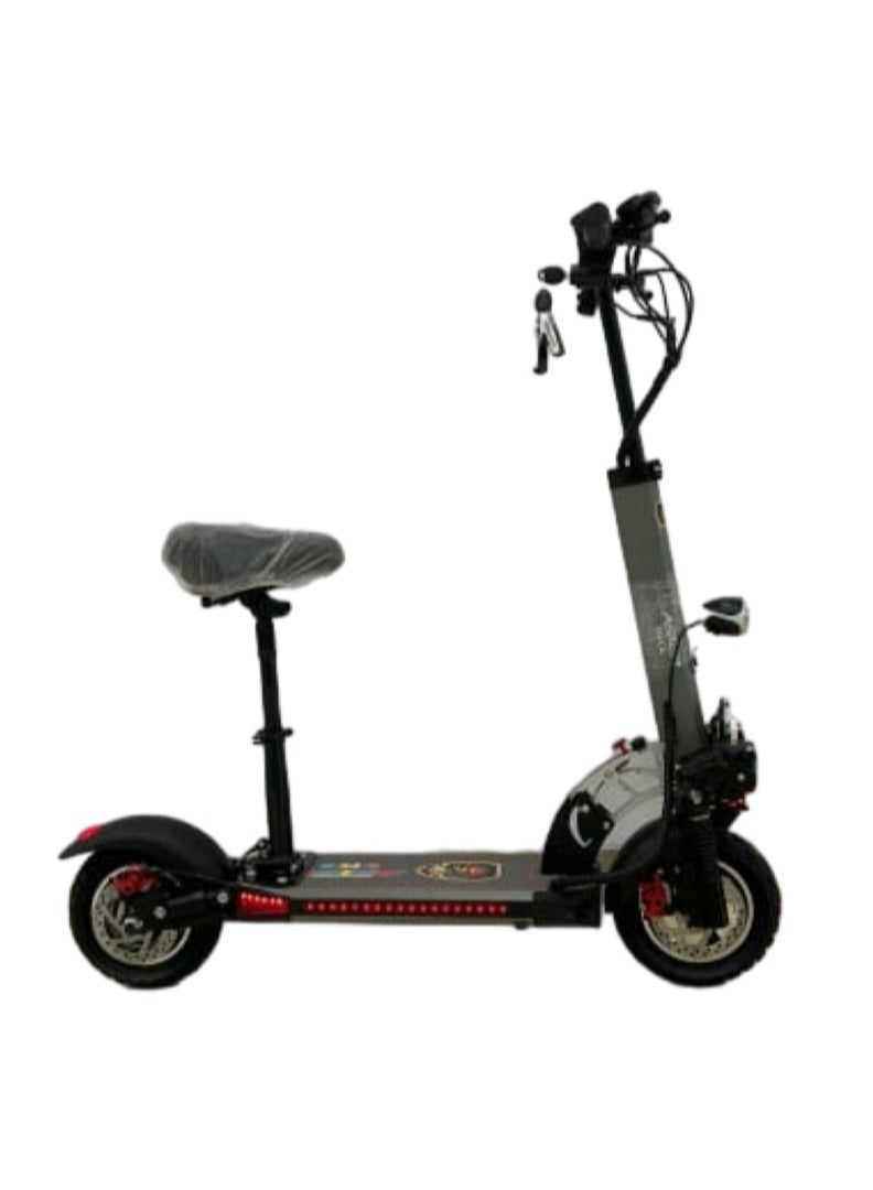 Aster E10 High Powered Electric Bike for Efficient Commuting Grey - Image 3