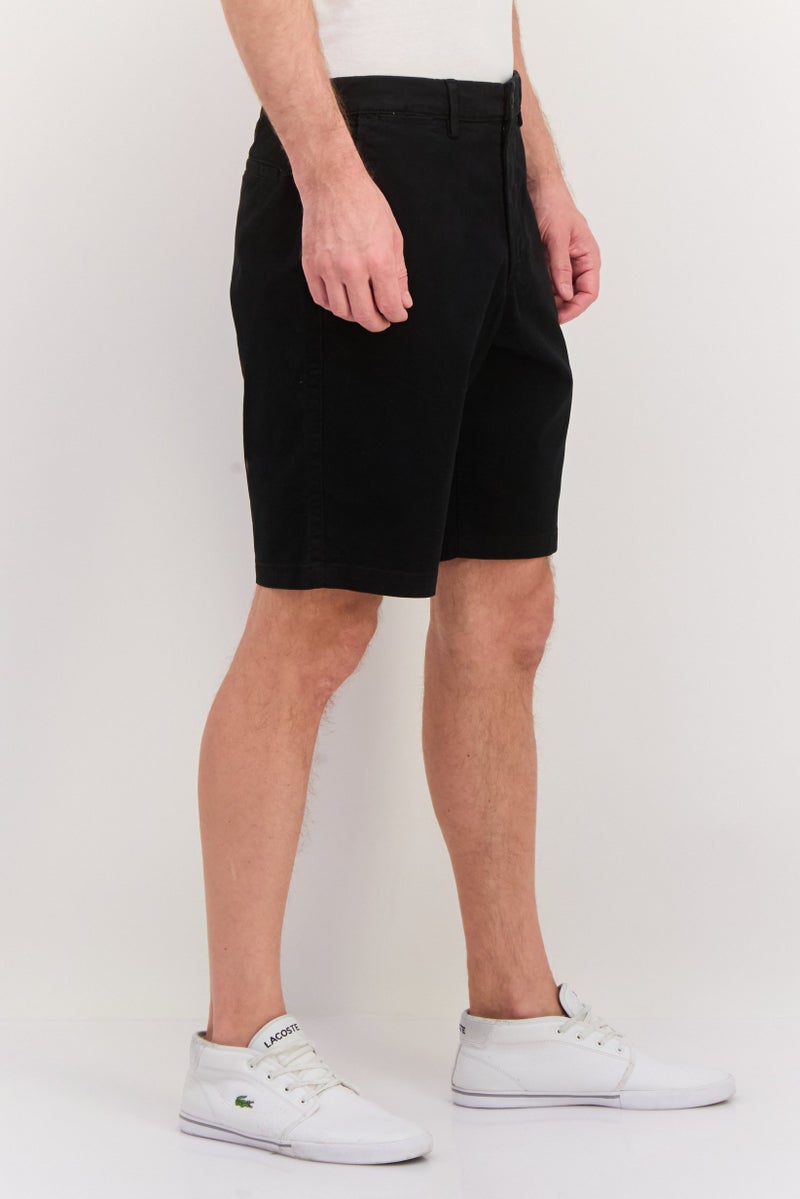 GAP Men Plain 10 Inseam Basic Shorts, Black - Image 2