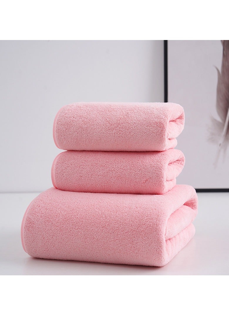 Bluejw مجموعة من ثلاث قطع من مناشف الحمام الناعمة - Image 1