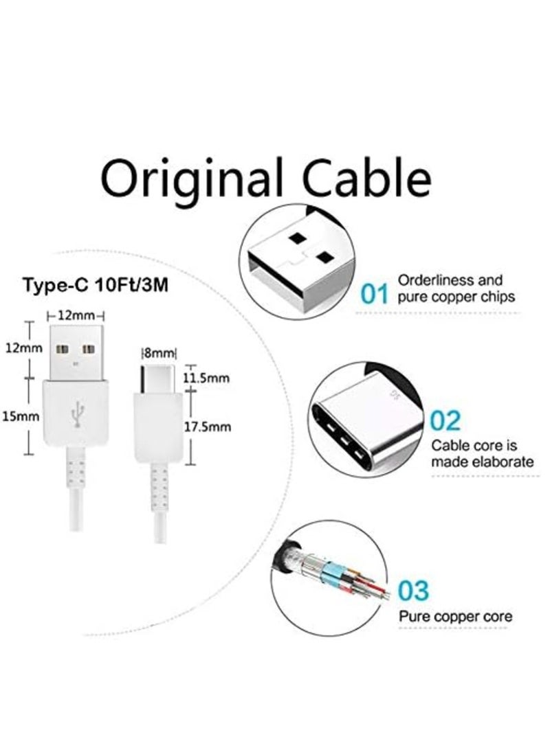 ELTRAZONE USB Type-C Cable (1.5m) for Xiaomi Redmi Note 10 Pro – Fast Charging & Quick Data Transfer, White - Image 5