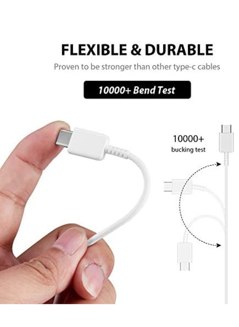 ELTRAZONE USB Type-C Cable (1.5m) for Xiaomi Redmi Note 10 Pro – Fast Charging & Quick Data Transfer, White - Image 4
