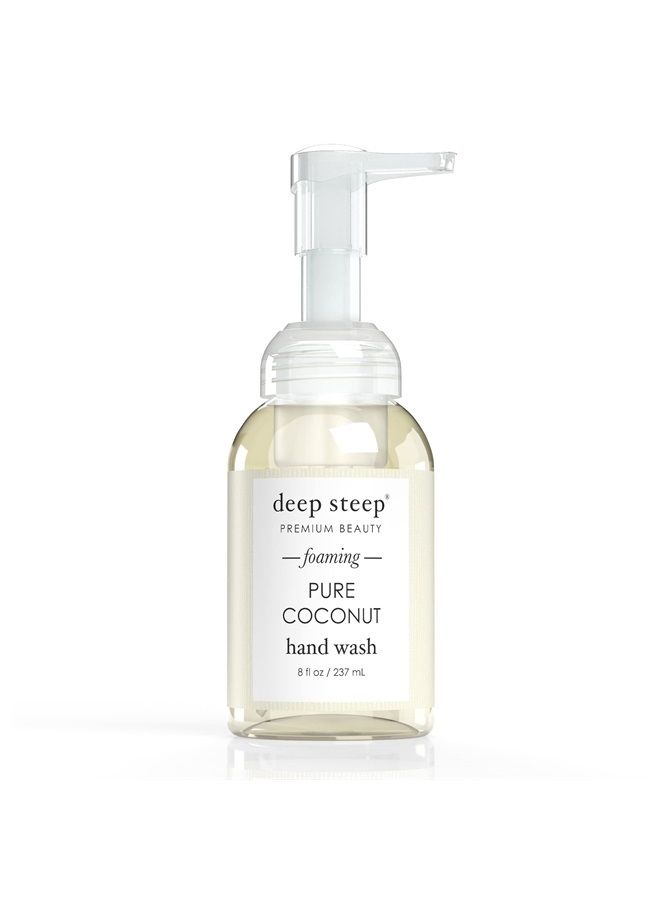 Deep Steep Foaming Hand Wash 8oz (Pure Coconut)