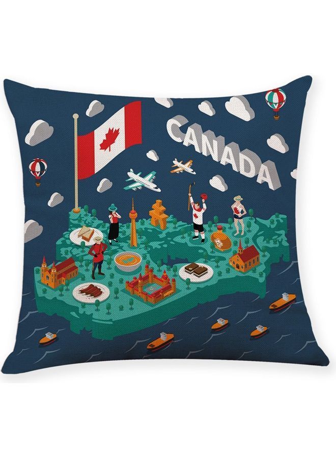 NIBEMINENT Printed Cushion Cover Multicolour