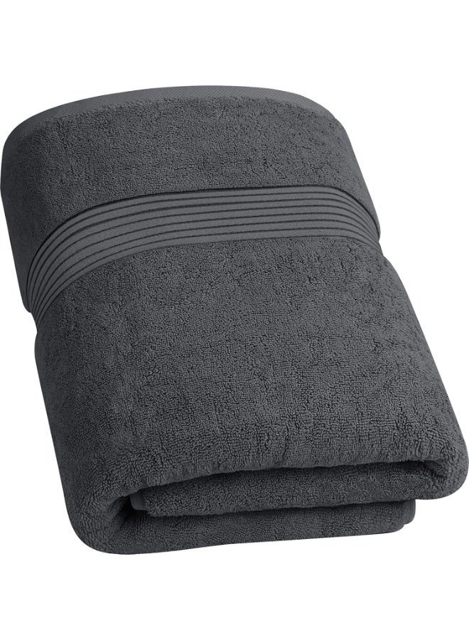 Utopia Towels 700 GSM Premium Cotton Extra Large Bath Towel (90 x 180 cm) Soft Luxury Bath Sheet - Grey - Image 1