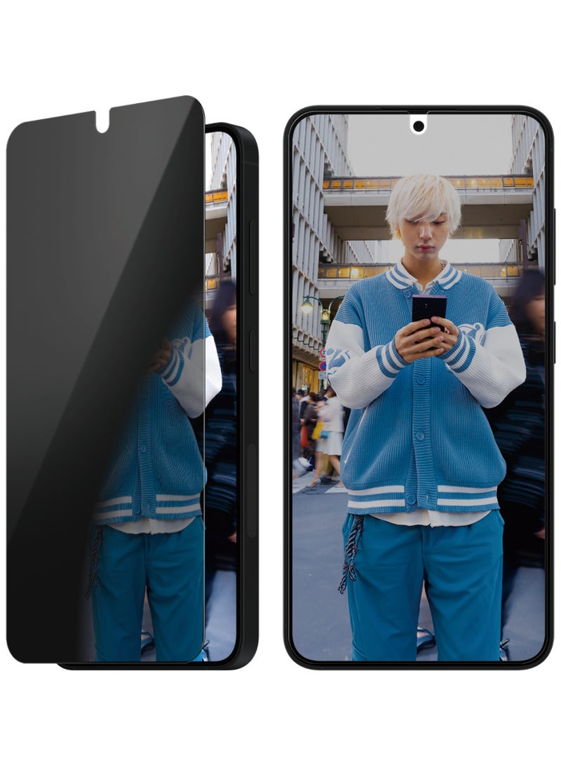 بانزرجلاس "بانزر جلاس حماية شاشة سامسونج جالاكسي  S25 الترا  مقاس واسع  حفظ الخصوصية" - Image 1