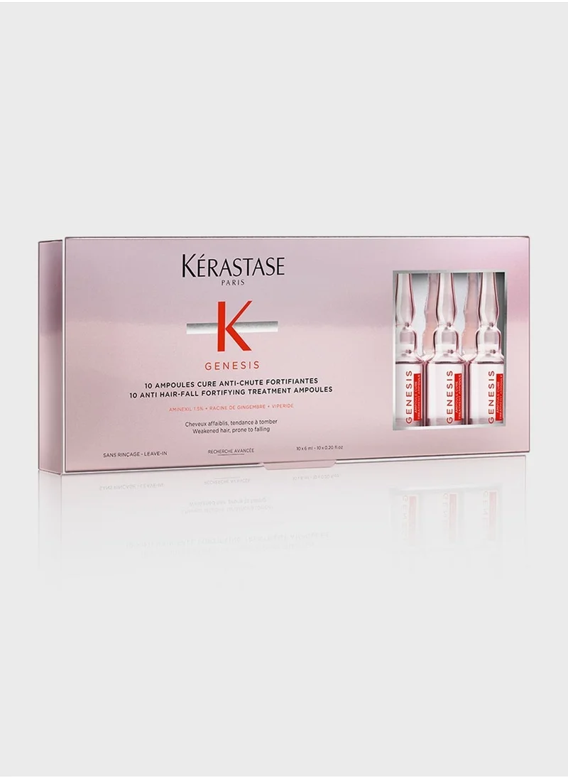 KERASTASE Genesis Anti Hair-Fall Ampoule Treatment 10*6ml, Savings 31%