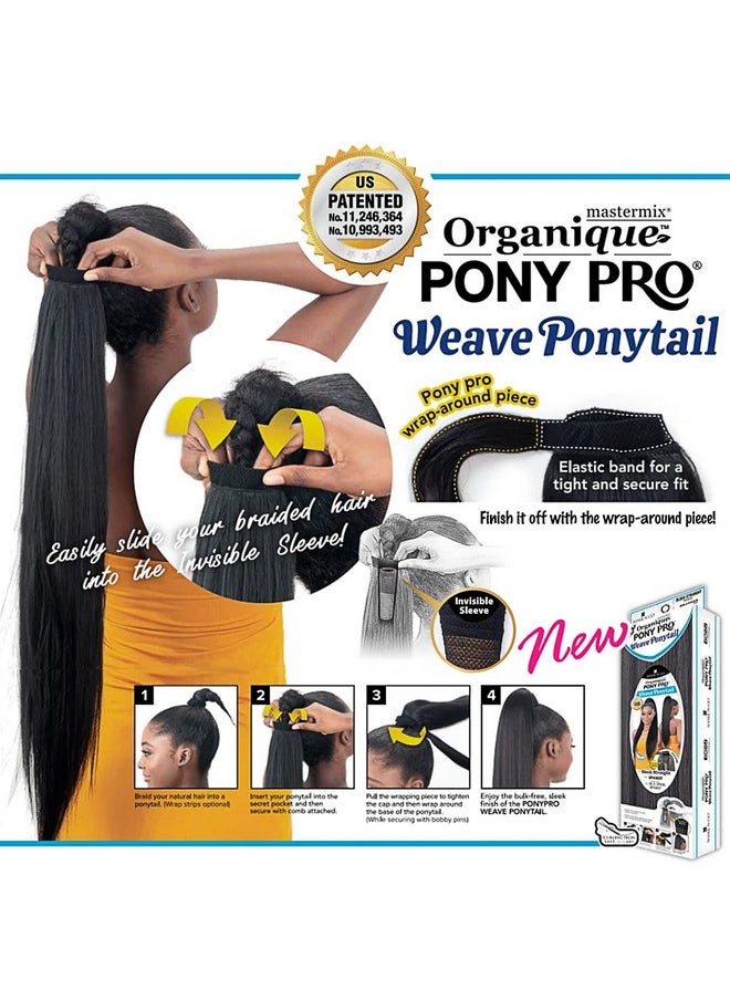 FREE TRESS - Ree Tress Milky Way Weave Organique Pony Pro Ponytail Sleek Straight (Op43027) - Image 1