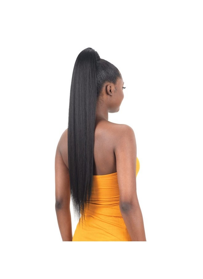 FREE TRESS - Ree Tress Milky Way Weave Organique Pony Pro Ponytail Sleek Straight (Op43027) - Image 1