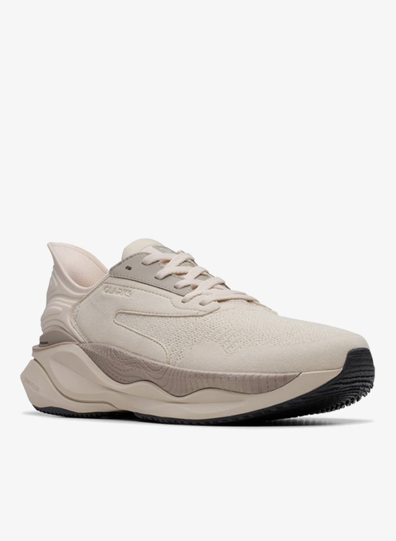 Clarks Pace Off White Combi - Image 4