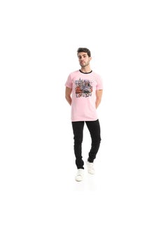 Andora Casual Printed Round Neck T-Shirt  - Image 5