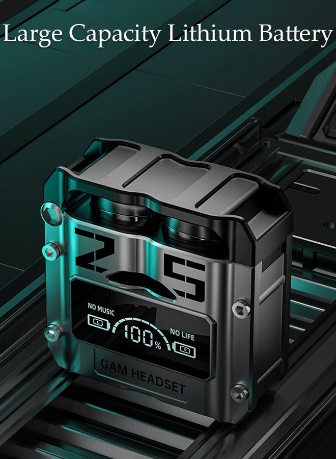 DUNISO Wireless Earbuds Bluetooth 5.2 Headphone Earphones in-Ear with Wireless Charging Case Phone Charging and LED Power Display Built-in Mic Headset IPX7 Waterproof for Running Sport Gym - Image 4