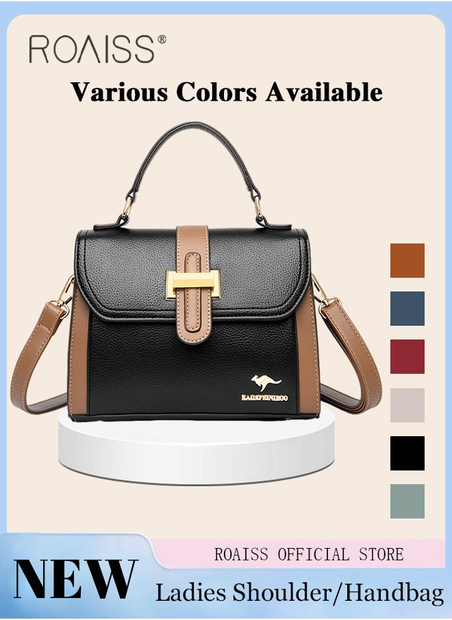 roaiss - Women Shoulder Crossbody Bag Large Capacity Compact and Exquisite Women Handbag - Image 1