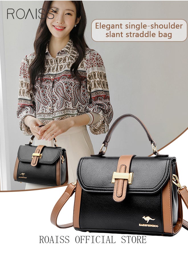 roaiss - Women Shoulder Crossbody Bag Large Capacity Compact and Exquisite Women Handbag - Image 1