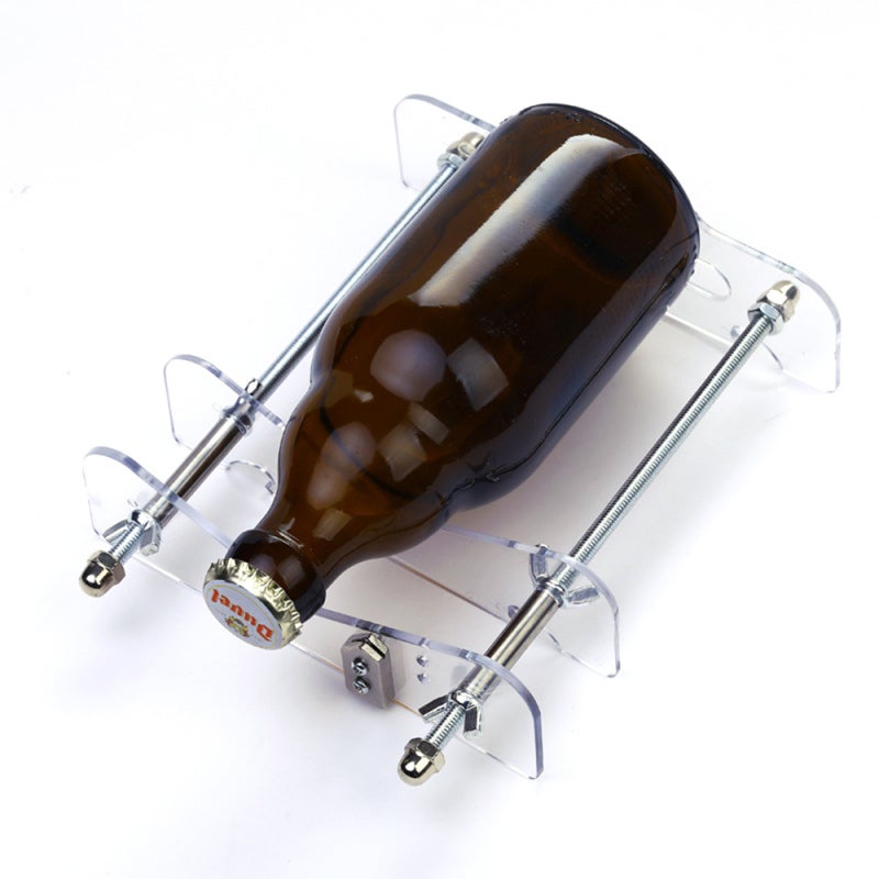 Bottle Cutter: White, Gentle Break, Spin Bottle - Even Heating, Glass Cutter for DIY Home Decor, Round Bottle Cutting - Image 3