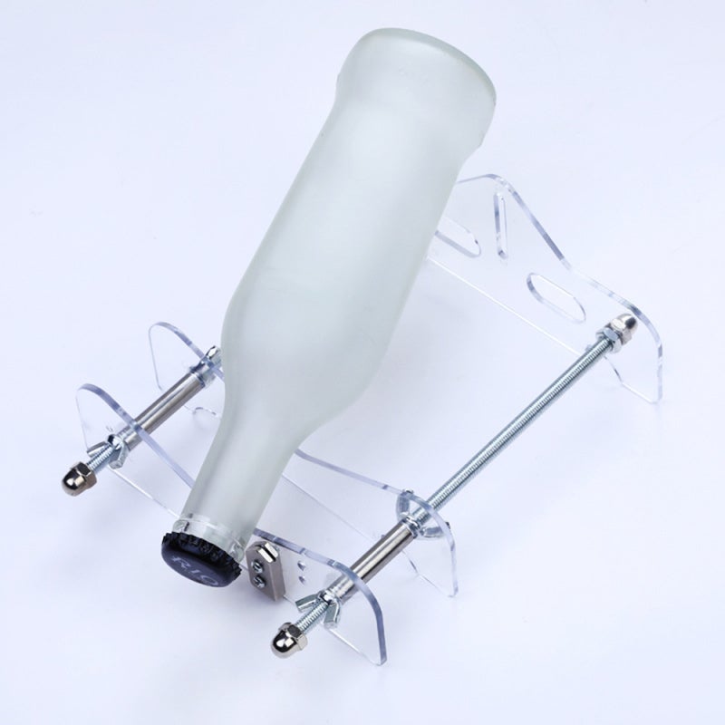 Bottle Cutter: White, Gentle Break, Spin Bottle - Even Heating, Glass Cutter for DIY Home Decor, Round Bottle Cutting - Image 5