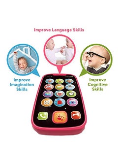 My First Smartphone - Cell Phone Baby Toy, For Toddlers And Young Children - 15 Unique Buttons And Functions, Musical Melodies, Animal Sounds And Number Learning - For 1-Year-Old Kids And Older - pzsku/Z19CABE6E51D349840D21Z/45/_/1656878719/46b71948-1082-47e6-87c7-b40cfd0bd282