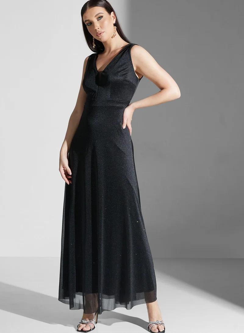 Khizana A-Line Shimmer Dress
