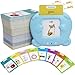 MAYAPHILOS Spanish English 510 Words Alphabet Bilingual Talking Flash Cards for 38 Years Toddlers Pocket Speech Buddy Therapy Autism Toys Educational Learning Interactive Toy for Boys Girls Kids Gifts Blue - Image 2