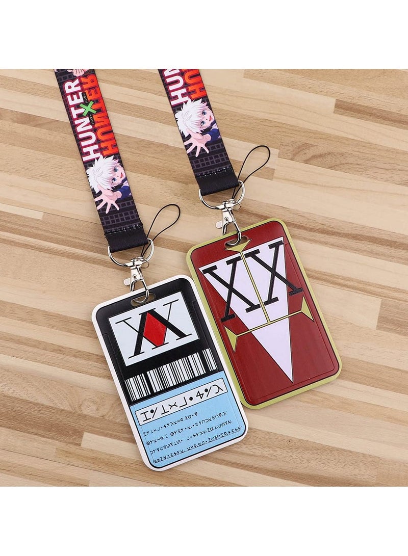 X Hunter ID Badge Holder Lanyard Keychain with Card Holder, Neck Strap for ID Cards, Badge Holders and Mobile Phones - Image 3