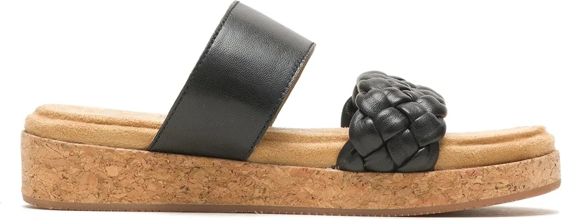 Hush Puppies HUSH PUPPIES Women's Leather Slip-On Sandals