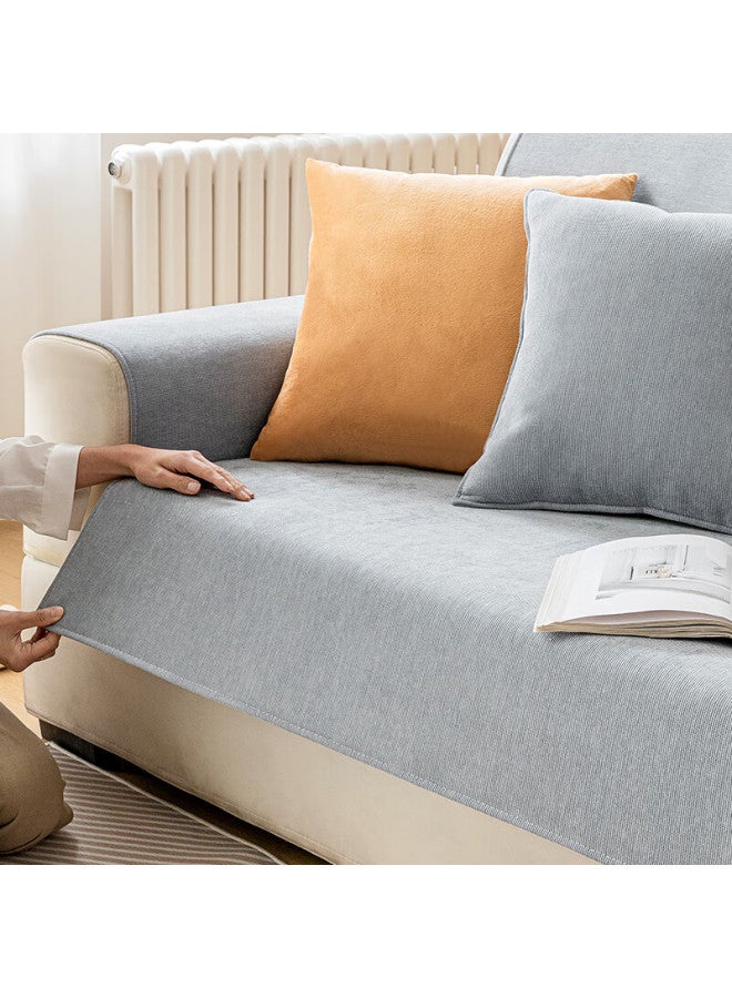 JD.com Jd Home Super Durable Sofa Cushion Sofa Cover Cloth Seat Cushion Non-slip Cover Fabric Sofa Seat Cushion Large Three-person Seat 90*240cm - Image 4