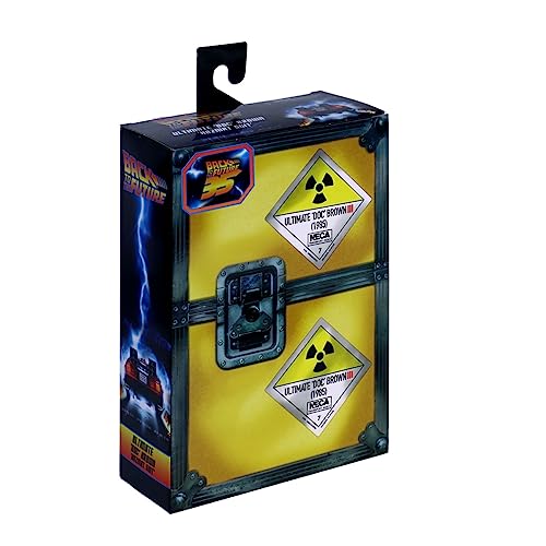NECA Back to The Future - Ultimate Doc Brown 1985-7" Scale Action Figure - Image 4