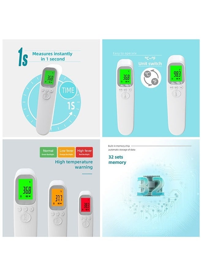 Generic No-Touch Thermometer with Smart Digital Screen for Adults and Kids,Accurate Digital Thermometer,2 in 1 Forehead and Object Thermometer  - Image 3