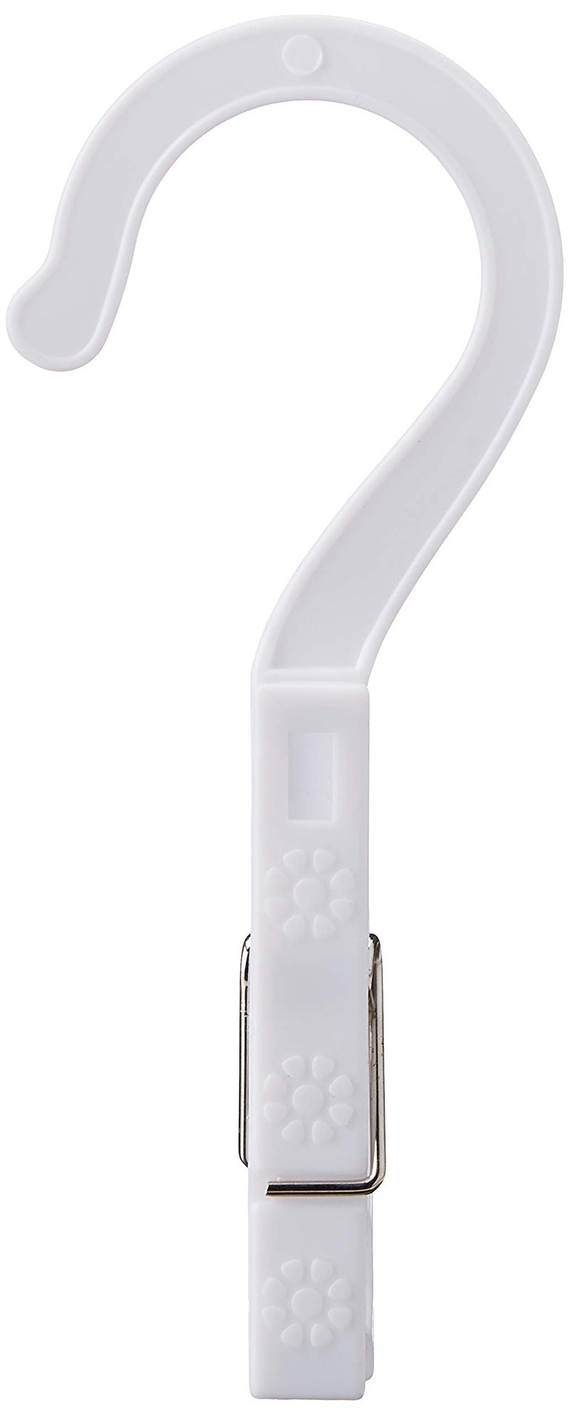 فور رن خطافات بلاستيكية لتعليق الغسيل من فوكس رن، 0.25 × 2.25 × 5.25 بوصة، أبيض - Image 3