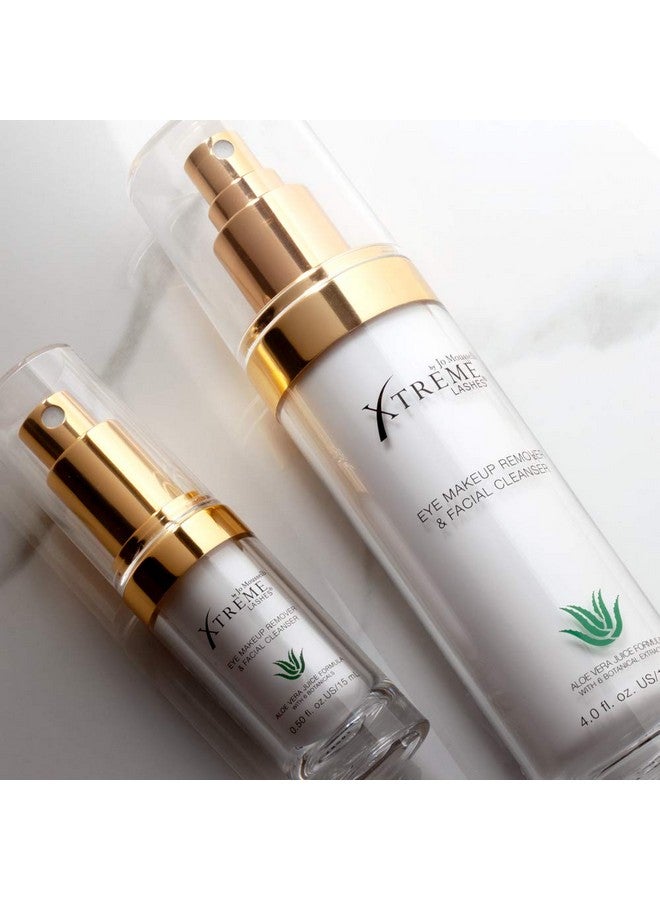 Xtreme Lashes® Eye Makeup Remover & Facial Cleanser (4 Fl Oz) | Lash Cleanser & Shampoo for Healthy Lashes - Image 3