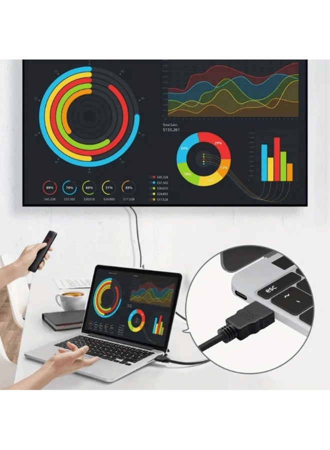 HDMI Cable High Speed 3D 1.5m Gold Plated Compatible With PS5, PS4, PC, Laptop, XBox - Image 3