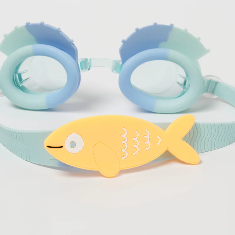 ساني لايف Kids Swim Goggles Finn The Fish Aqua Blue