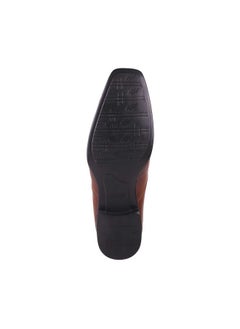 Mochi Mochi Mens Leather Tan Mocassin (Size (6 UK (40 EU))  - Image 4