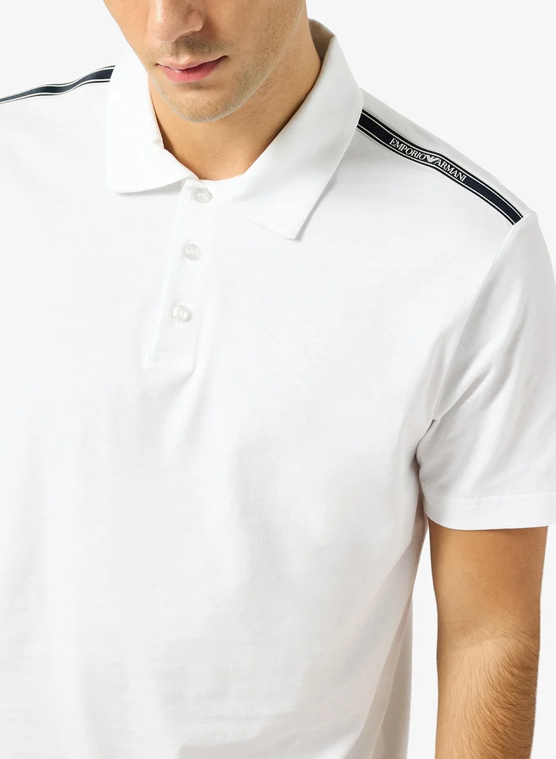 EMPORIO ARMANI  Logo Polo for Men | Best Price UAE
