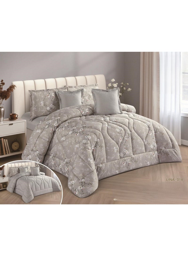 Summer patterned bedspread for single and single and a half people,