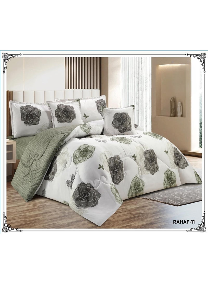 Summer patterned bedspread for single and single and a half people,