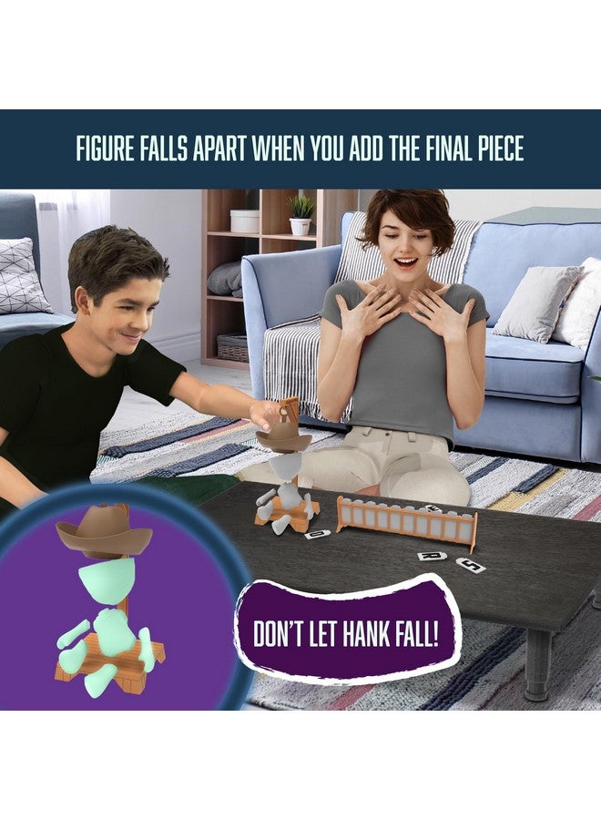 Hankman Glow, Magnetic Hangman Mystery Word Guessing Game for Kids  Families, Glow in The Dark Travel Game, Guess The Word Before Hank Falls - Image 4