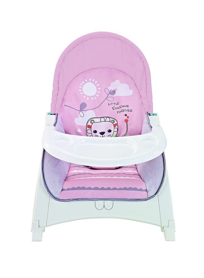 Fiddlys Newborn to Toddler Rocker Chair with Music and Vibration Function, Adjustable Mode 27230, Pink - Image 3