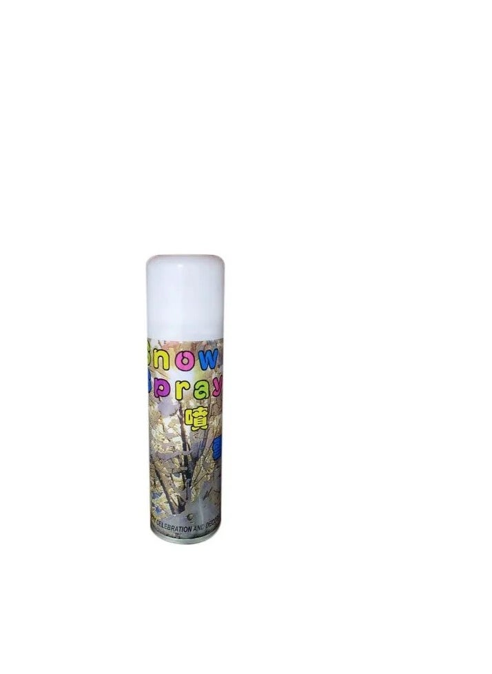 Snow Spray Pack of 24 | Realistic Vanishing Snow Effect | All Occasions | Compact Design | Festival Party Crazy String Snow Spray | Safe Formul