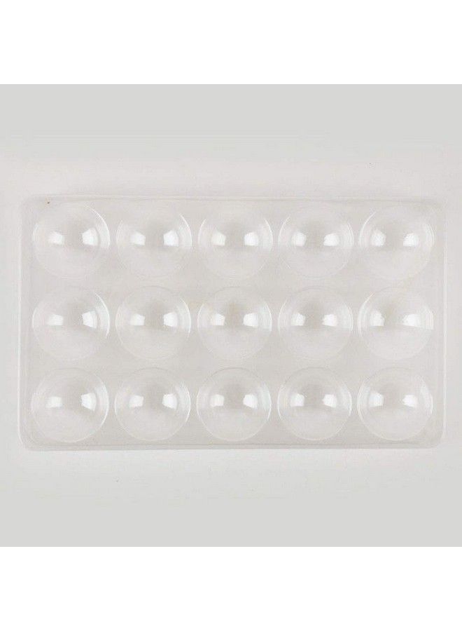 EORTA 2 Pack/30 Cavity Sugar Flower Drying Mold Fondant Shaping Tray Plastic Cake Decoration Baking Tools For Sugarcraft Gum Paste Chocolate Diy Clear 9" X 5.5"  - Image 4