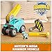 Rubble & Crew Rubble Crew Motor Mega Hammer Vehicle 10Inch Construction Truck with Motor Action Figure PAW Patrol Kids Toys for Boys Girls Ages 3 and Up - Image 4
