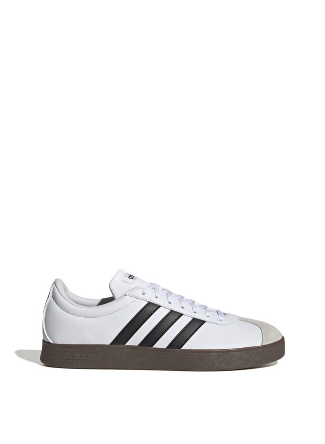 Adidas Vl Court Base White Sportswear Shoes For Men 3.5 - Image 2